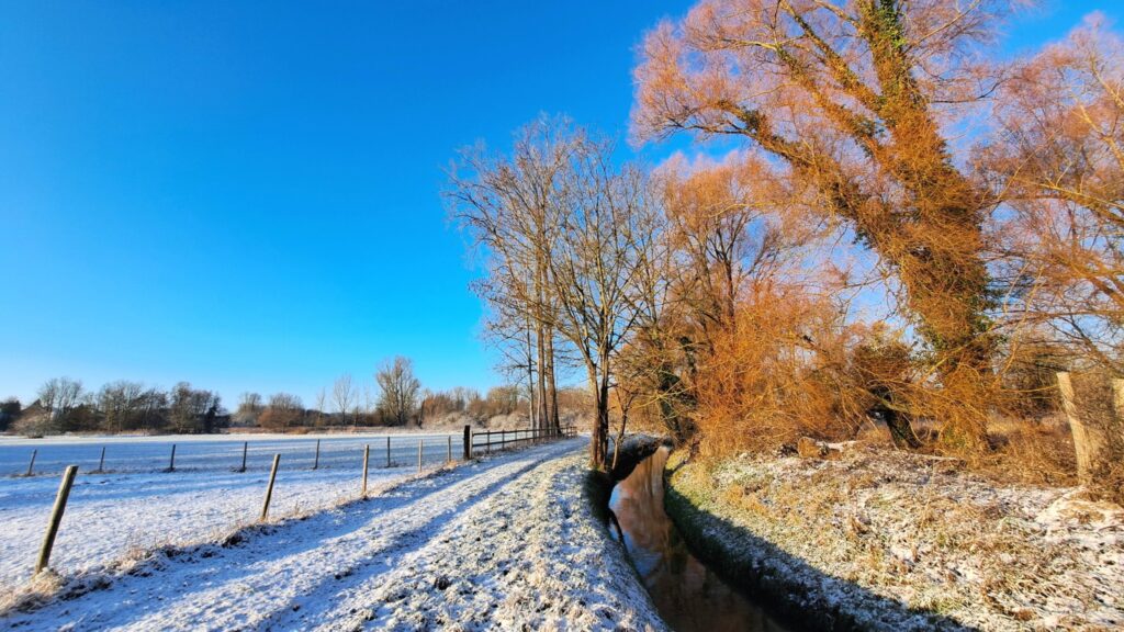 Sneeuwpret in Boutersem