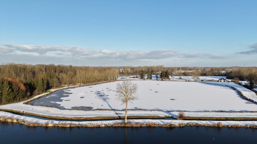Sneeuwpret in Boutersem