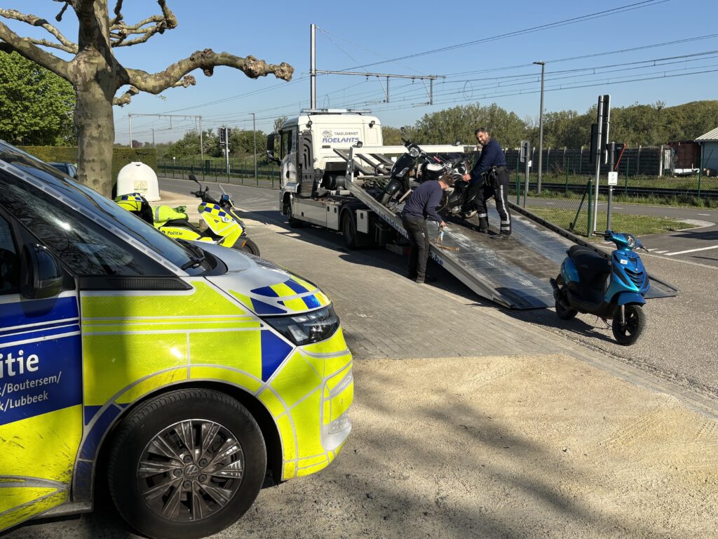 verkeersactie in Boutersem